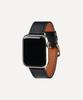 [ADER error] ADER error Ремешок для Apple Watch Galaxy Watch из премиальной кожи Epsom Цвет: Tank Black