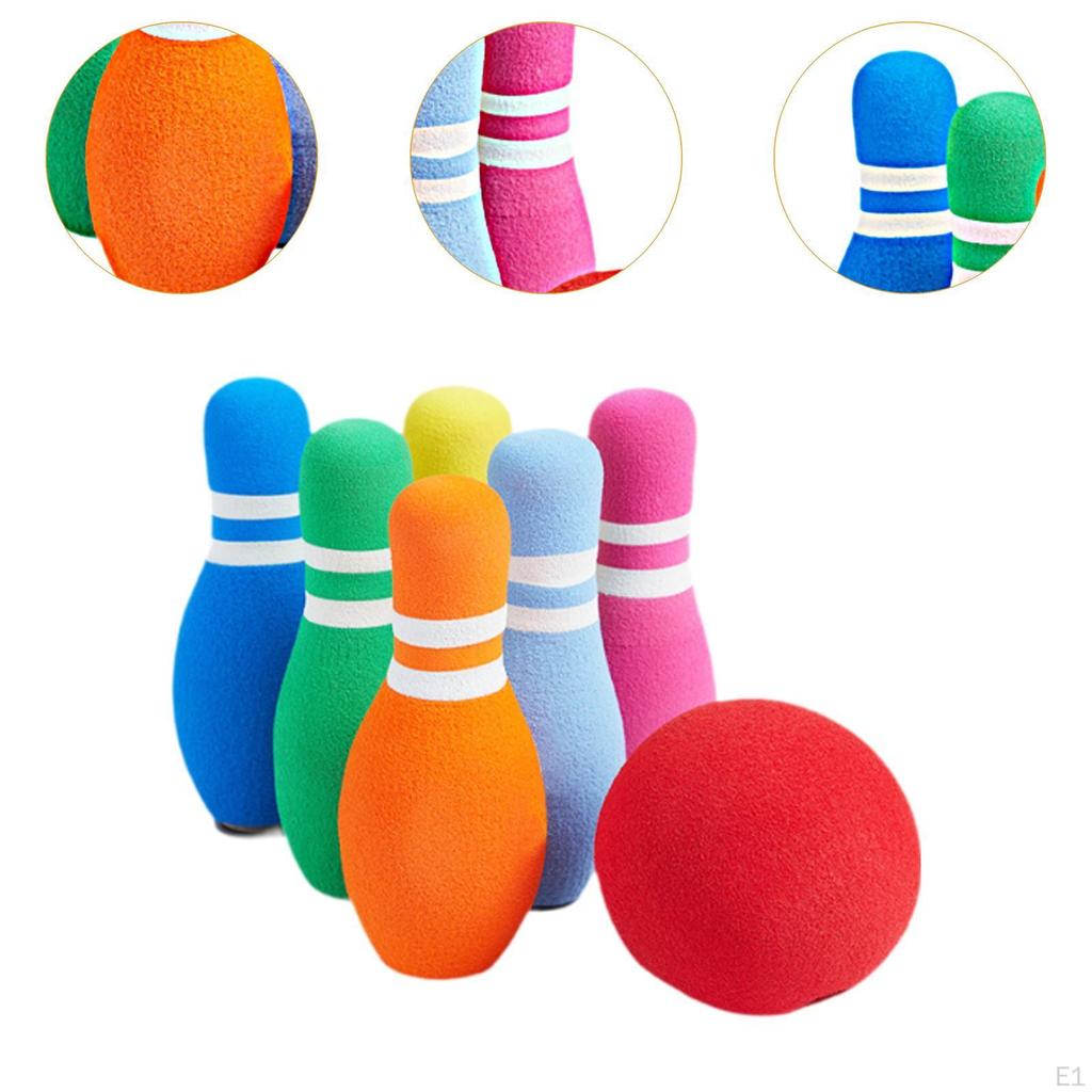 Kids Bowling Set Toy,Early Development Educational Funny Party Favors Games