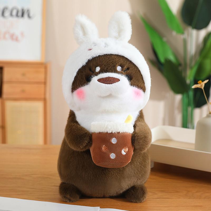 Plush Delightful Otter Toy Featuring Cute Animal Designs Great Collectors