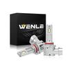 WENLE HB3/HB4 Common LED Headlight, Compatible with New Vehicle Inspection, 12,000 LM, 40W, White,