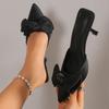 Women's French Style Pointed Toe Heels, Summer Fashion Dressy Flats, Versatile Wholesale Pumps for Women