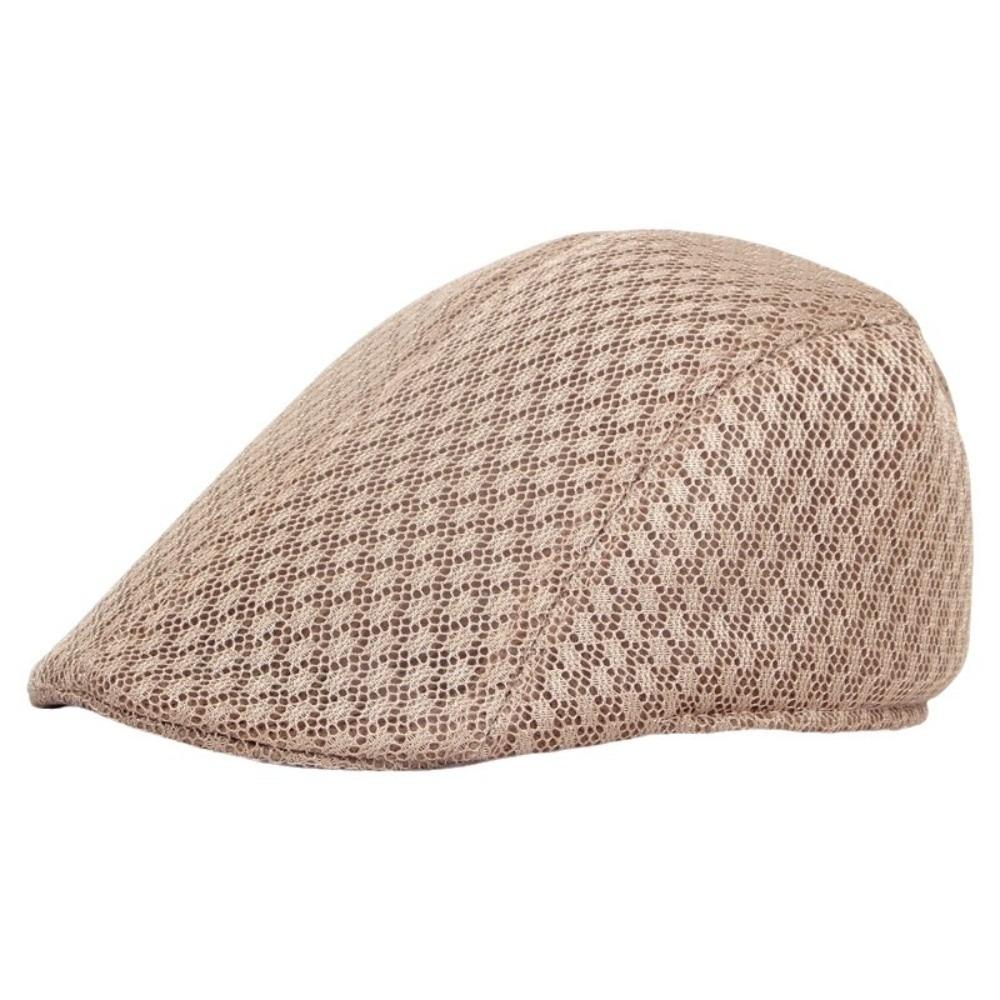 Hollow Children Forward Cap Korean Style Sun Hat Simple Mesh Beret  Sunshade
