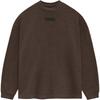 Fear of God Футболка с длинным рукавом Essentials SS24 'Heather Wood' Унисекс 125SU244202F