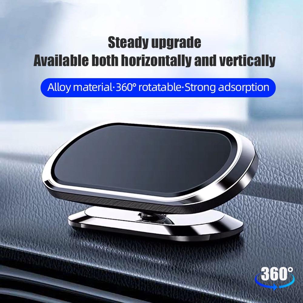 360° Magnetic Car Phone Holder Magnet Smartphone Mobile Stand Cell Support For iPhone 17 16 15 14 13 X Xiaomi Samsung