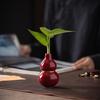 Chinese Style Wealth Attracting Gourd Ornament Dried Flower Arrangement Hydroponic Vase Ceramic Desktop Decoration Crafts