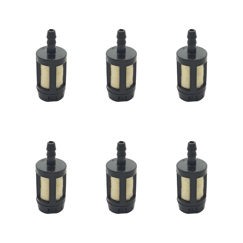 6 шт. 125-527 Топливный фильтр для триммера ECHO SRM210 GT200 SRM225 SRM210 SRM2100 GT225 PAS225 PB200 Подходит для бензопилы Кустореза