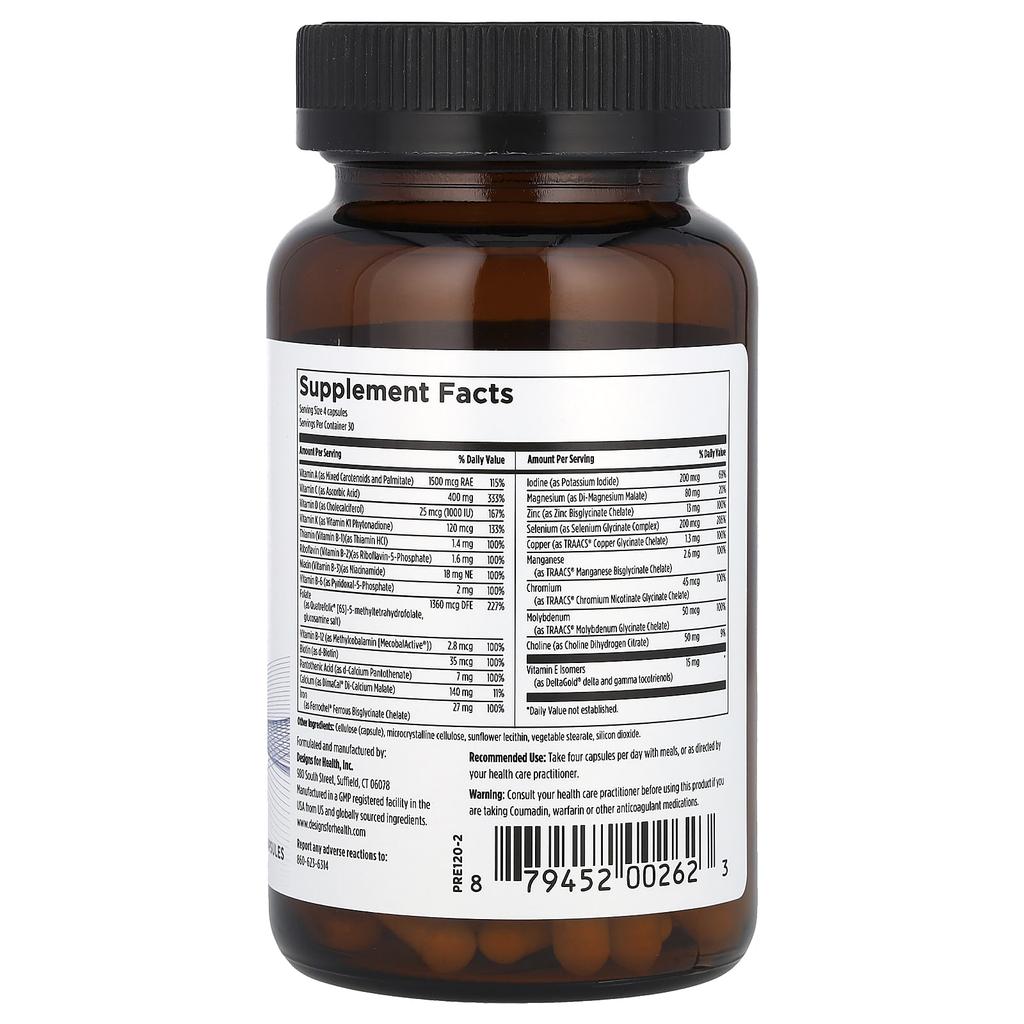 Prenatal Pro™, 120 вегетарианских капсул