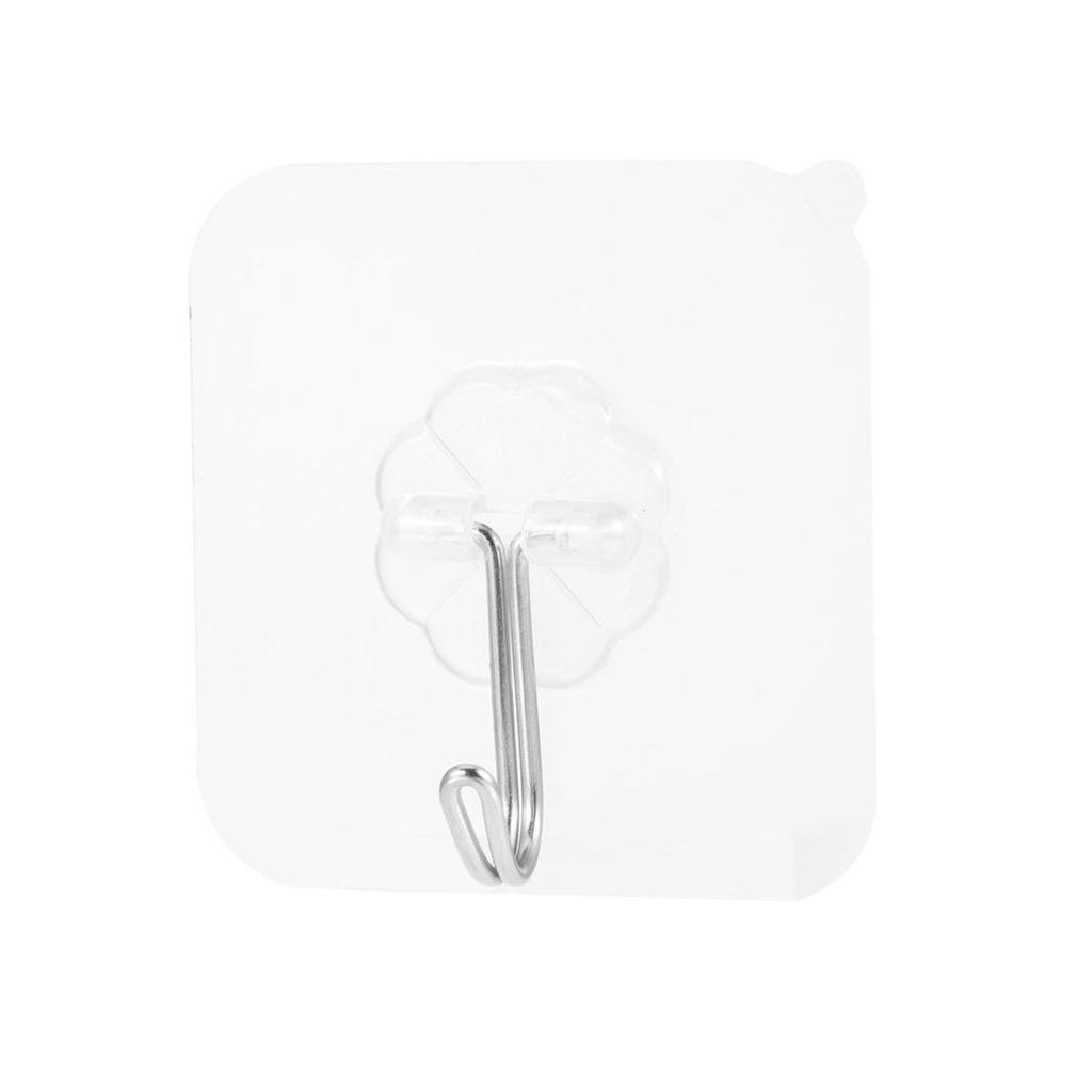 Прозрачный самоклеющийся крючок