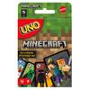 Mattel Игра UNO Карточная игра Minecraft Принадлежности для вечеринки Образовательная игра 112 карт Игроки Возраст Зеленый FPD61 2-10 7+