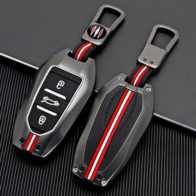 Чехол-накладка для ключа автомобиля Fob для Peugeot 2008 3008 4008 5008 308 408 508 Citroen C1 C2 C4 C6 C3-XR Picasso Grand DS3 DS5Ключница