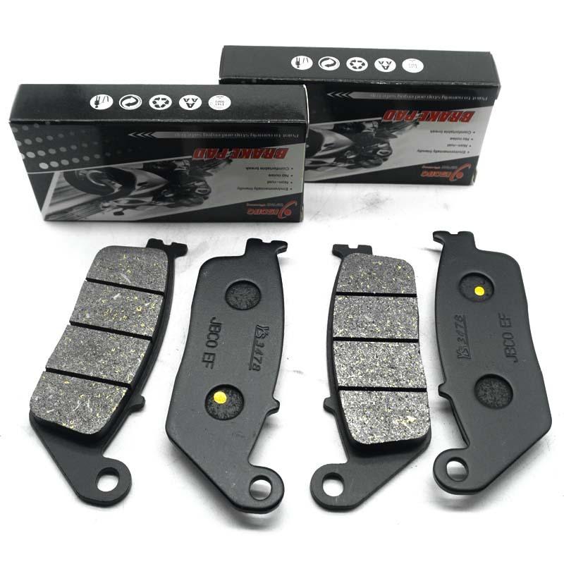 Комплекты передних и задних тормозных колодок для мотоциклов KAWASAKI ER650 Z650 2018 EX650 KHF Ninja 650 ABS 2017