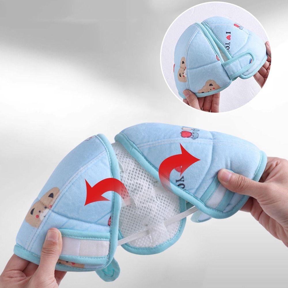Anti-fall Pad Toddler Head Protection Hat Adjustable Infant Crash Cap  Learn To Walk