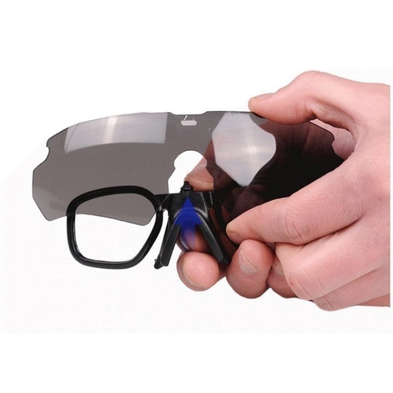 Тактические очки для спорта на открытом воздухе, страйкбола, стрельбы, охотничьих очков, походных очков, уличных солнцезащитных очков с линзами, 5 шт.