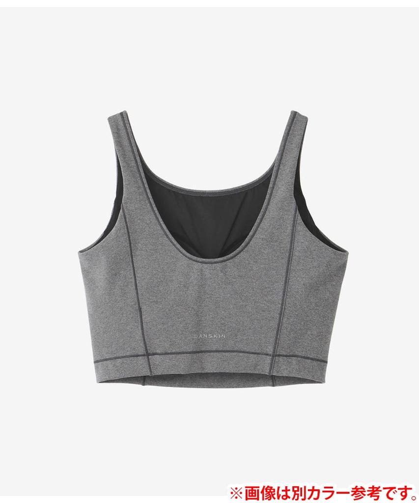 Tank Sweat Quick Odor UV Any Motion Mid L [Danskin] Верх, впитывающий, высыхающий, антибактериальный, устойчивый, защита, Верх, DC124300, женский, черный,