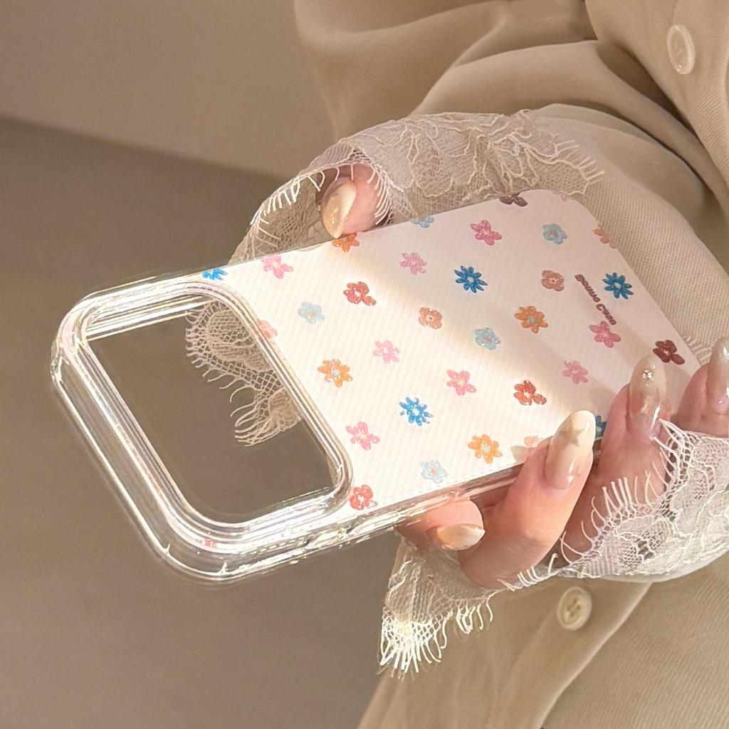 Shimmering Autumn Flower Phone Case for iPhone 17 and iPhone 17 Pro Max