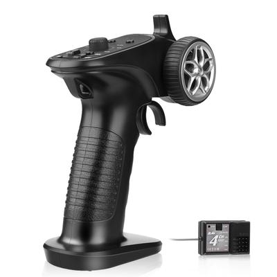 GA-4H-TX 4CH 2,4 ГГц Пульт дистанционного управления Цифровой радиопередатчик с приемником для 1/8 1/10 1/16 1/32 RC Автомобильная лодка