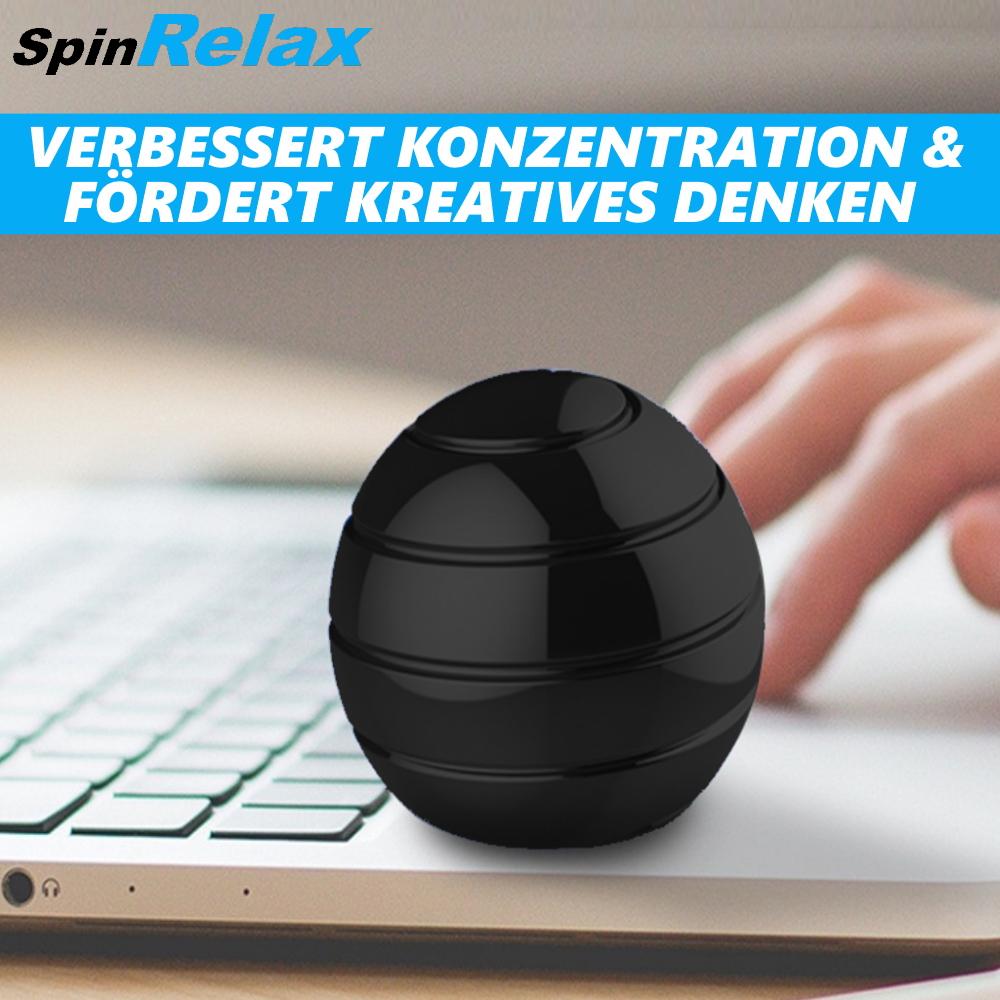 SpinRelax Кинетический металлический спиннер-шар Антистресс Антитревога Настольная игрушка