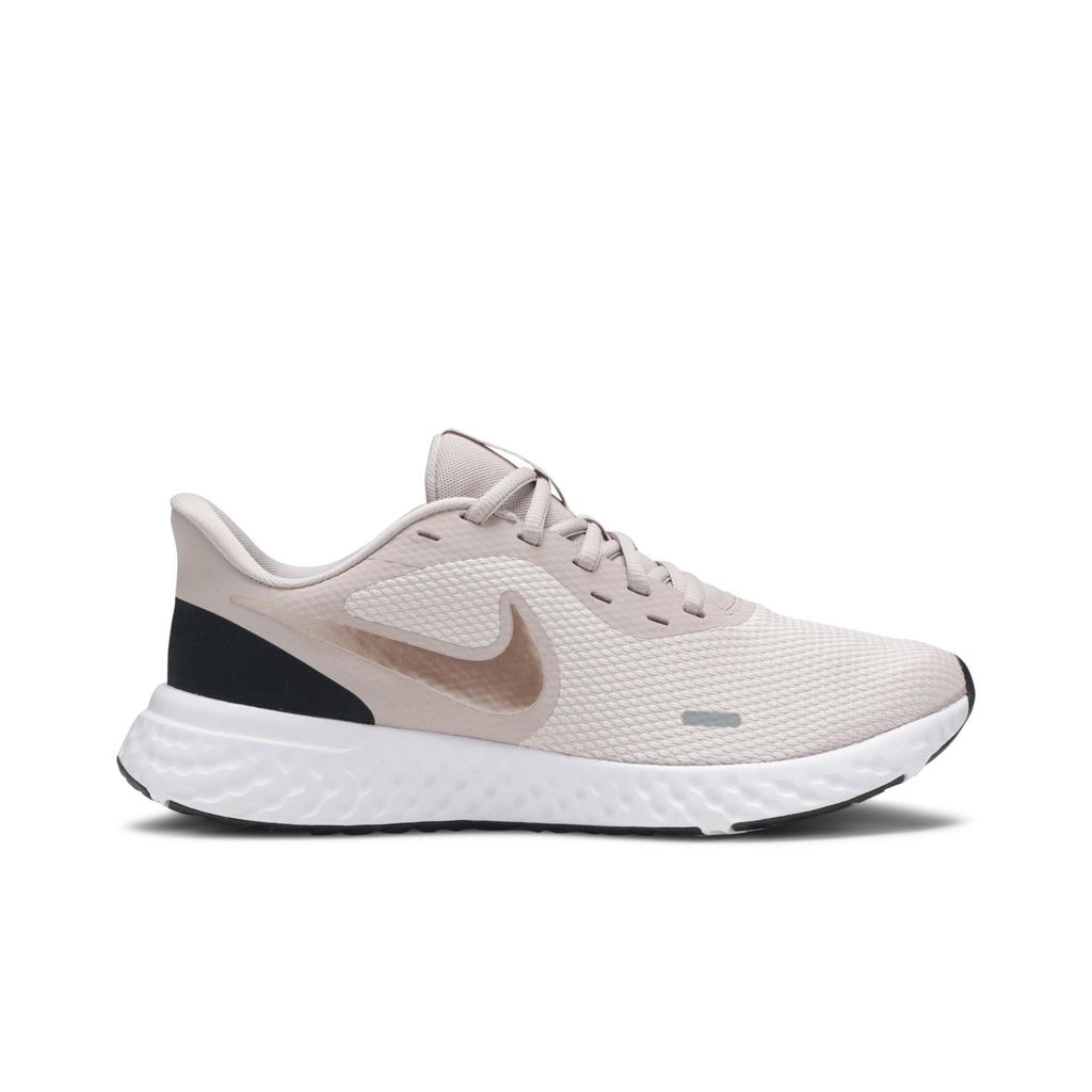 Nike Womens Revolution 5 'Barely Rose' (women's sizes) Barely Rose / Metallic Red Bronze Running Shoes BQ3207 600