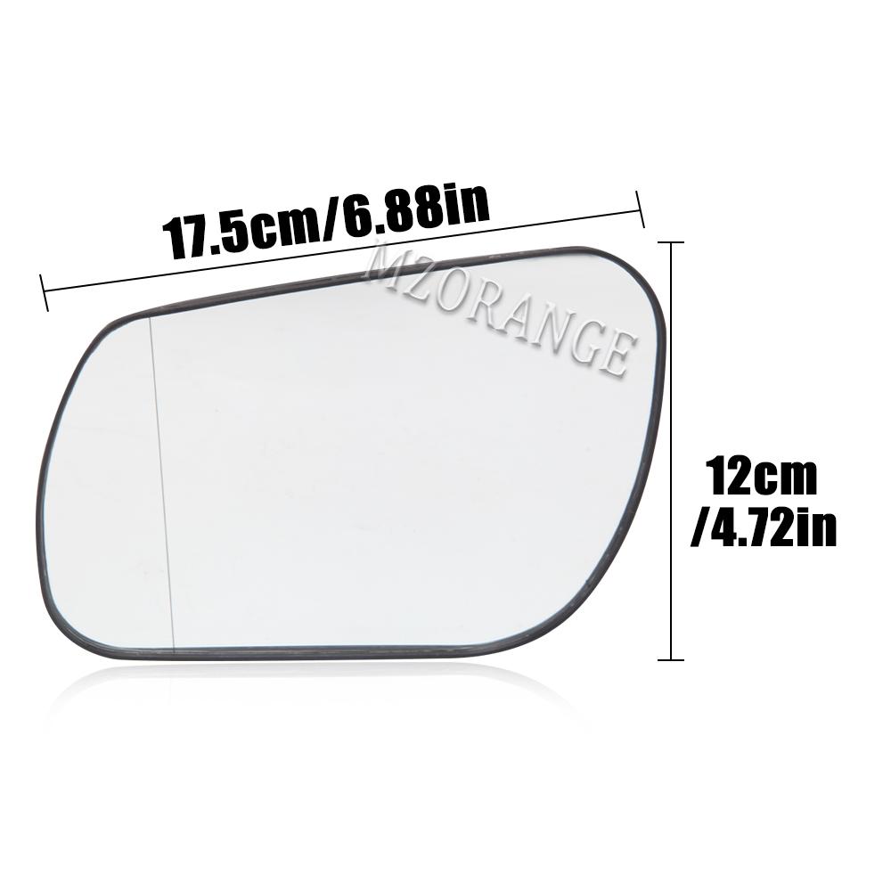 Car Rearview Side Mirror Glass for Mazda 6 2003-2008 GG Auto Accessories Exteror for Mazda 3 2003-2010 BK Door Mirrors Lens