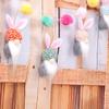 5 Pcs Easter Gnome Bunny Rabbit Nordic Gonk Dwarf Plush Doll Ornaments Kids Gift Decor