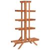 VidaXL Plant Stand 83x25x132 Cm Solid Fir Wood
