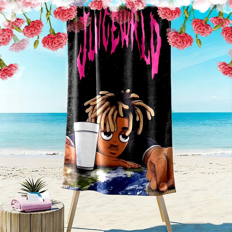 Cartoon Ziswald 2D Flat Print Beach Towel, Large Soft Quick Dry Towel for Beach Camping Swimming.MSTJ0918258