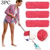 Replacement Microfiber Mop Pad For Spray Mops & Reveal Mops Washable Mop Head Household Dusts Cleaning Floor Kit Set Of Three