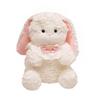 Little Girl Sleeping In Bed Bunny Plush Doll Cute Dog Cat Soothing Pillow Girl Gift