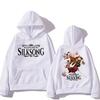 Hollow Knight Silksong Горячие игровые худи с длинным рукавом Модные повседневные пуловеры Уличная мода Женская мужская толстовка Модная уличная одежда