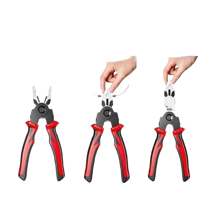 Многофункциональные плоскогубцы: Инструмент 5-в-1 для зачистки проводов, резки, обжима, медный сплав