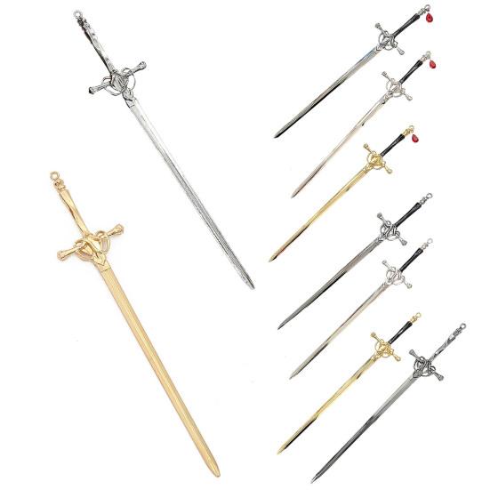 Female Hair Clip Ancient Sword Popular Punk Firm Holding Fork