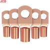 JCD 5/10/20pcs Copper Lug Ring Wire Connectors Bare Cable Electric Crimp Terminal SC4-6 SC6-6 SC6-8 SC10-6 SC16-6 SC16-8 SC25-8