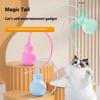 Pet Tease Cat Stick Magic Tail Cat Toy Tease Stick Cat Self-hi Toy Automatic Tease Cat Ball Cat Toy Ball