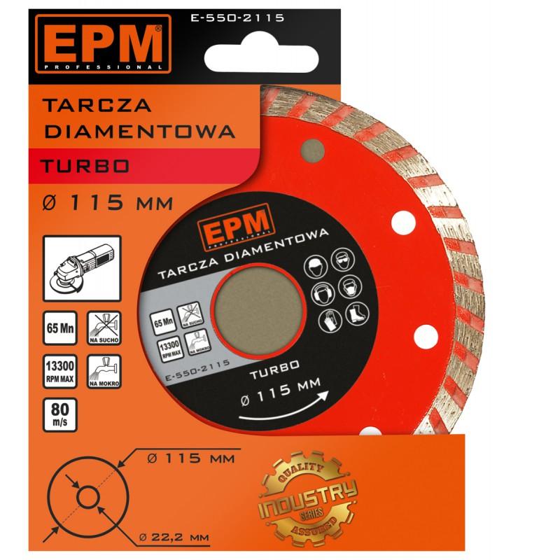 TURBO DIAMOND BLADE 115MM - E-550-2115