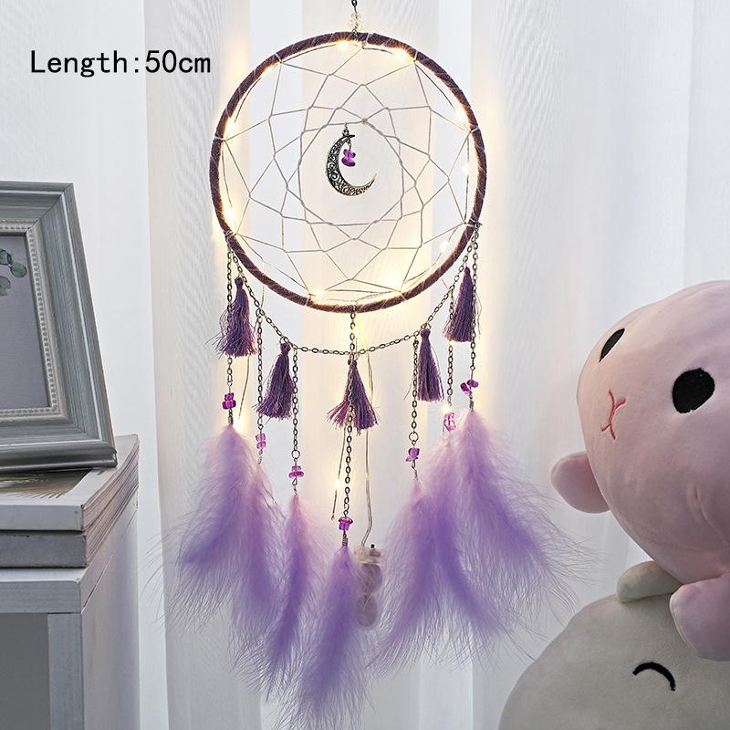 Dream Decor Catcher Wind Chimes Girl Home Подвесные детские украшения для детской спальни и детской комнаты Эстетические аксессуары Декор