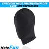 HoleFun Маска для головы Бондаж Фетиш SM BDSM Секс-игрушка Маска для открытия рта 1 отверстие
