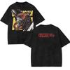Chainsaw Man Denji Pochita Graphic Tshirt Men Women Clothing Short Sleeve Cotton T-shirts Vintage Washed Tee Harajuku T Shirt