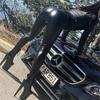 Женские брюки из ПУ кожи с высокой талией - Осенне-зимние облегающие леггинсы большого размера