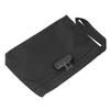 Smell Proof Bags Carbon Lined Odor Proof Storage Pouch with Combination Lock for Travel Black
