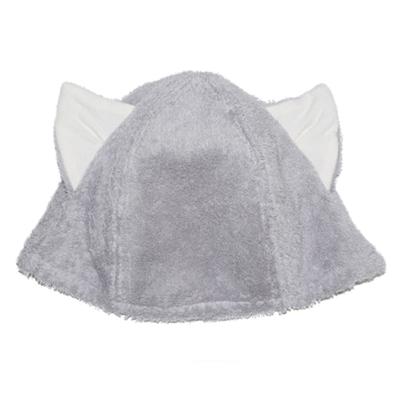 Шапка для сауны Imabari NEKO Шапка для сауны с кошачьими ушками Полотенце Imabari Сертифицированный продукт для сауны Товары для сауны Для сауны Хлопковый антибактериальный дезодорант [Contex]