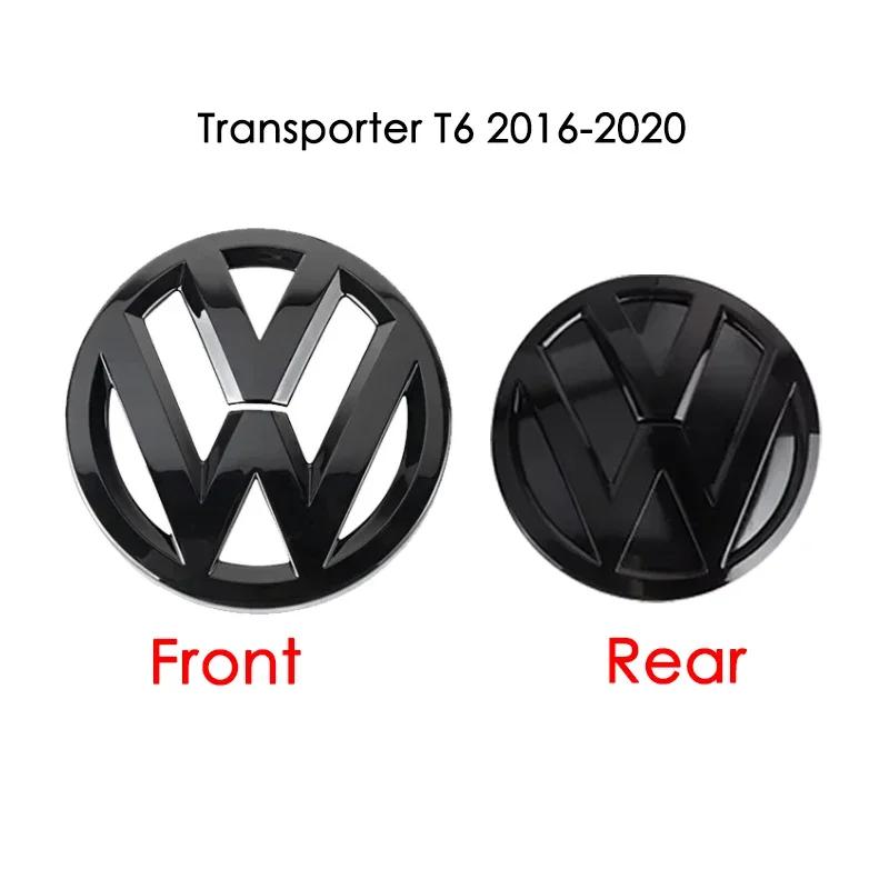 Для VW Volkswagen Jetta MK5 Golf Глянцевый черный Автомобильный Капот Передняя Решетка Значок Задний Багажник Логотип Чехол Декорация Для Volkswagen VW Tran