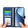 DIERFENG DF-03 Для Oppo A5x 5G/4G Чехол Тиснение Линии Кошелек Кожаный Чехол для Телефона с Ремешком на Запястье