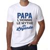 4 Papa Men's T-Shirt Myth Legend T-shirt Papa Tee Shirt Papa Bear