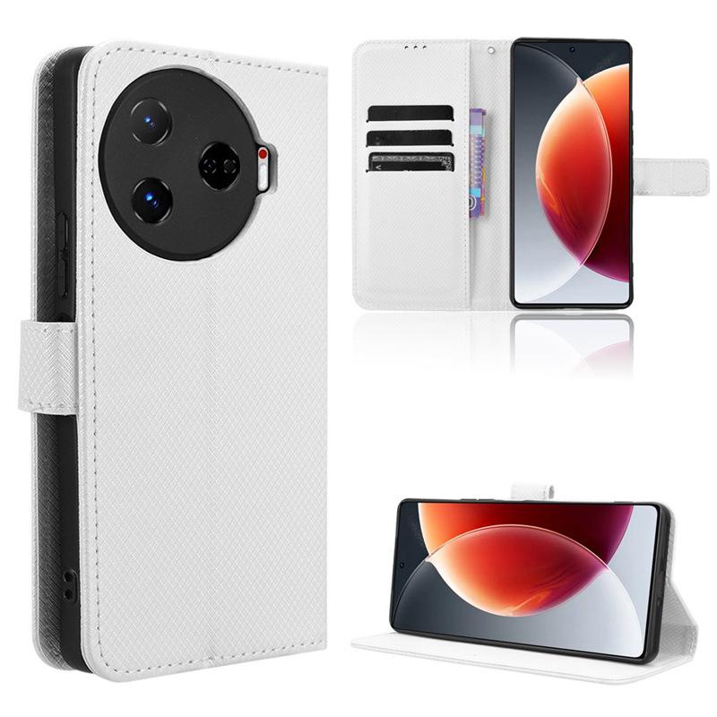 Flip Cover For Tecno Camon 30 Pro 5G/CL8 Leather Case [Flip Vintage Leather] Shockproof Durable Retro Phone Case