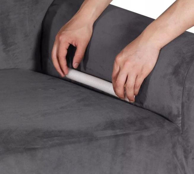 Cover For A Sofa Bed, Single-Seater Sofa, Cream Jacquard