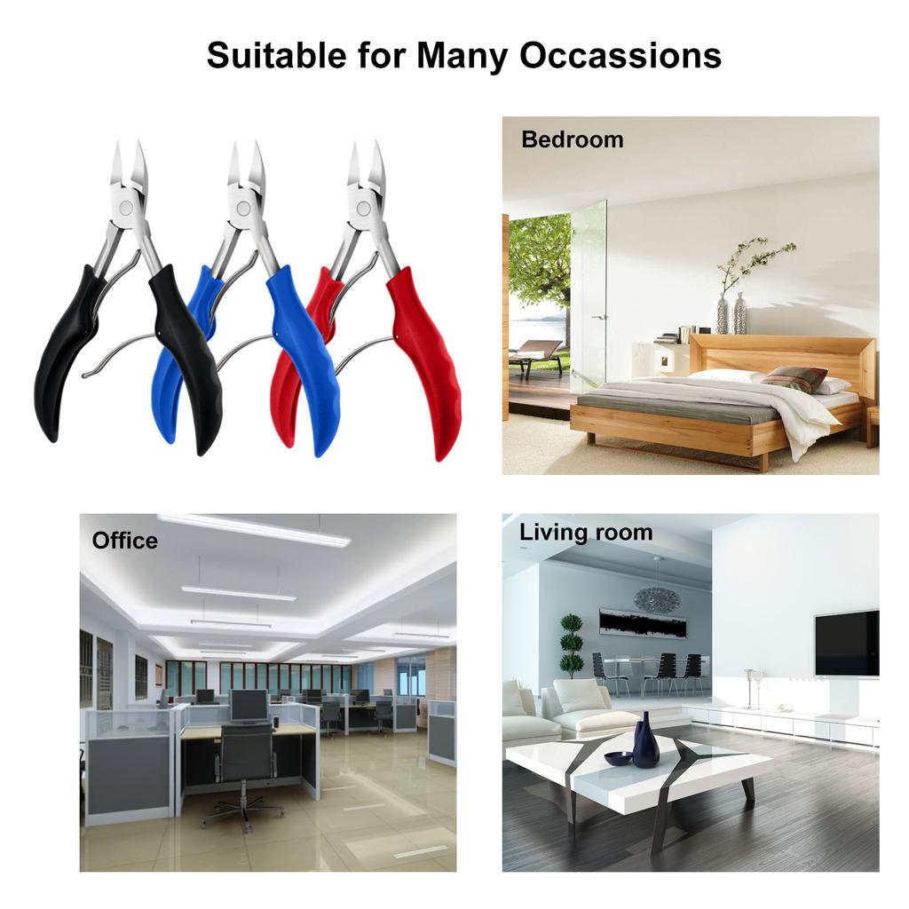 Stainless Steel Nail Clipper Cutter Nail Cuticle Pliers Trimmer Grooming Kit Manicure Set Pedicure