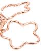 100pcs   Clips Cute Flower Shape Metal Hollowed   Tail Clips Paper Clamps for   Document Ticket