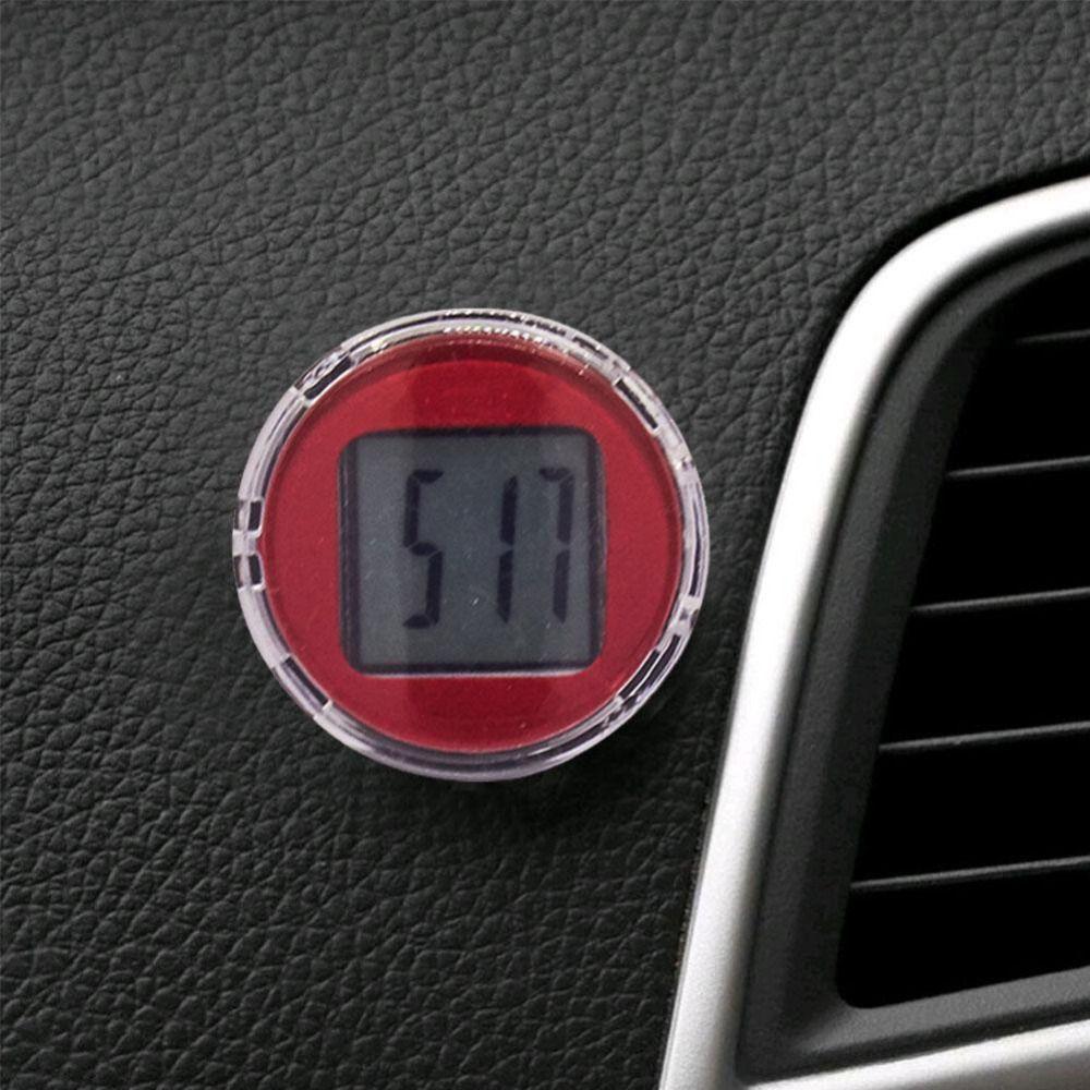 ABS Мотоциклетные Электронные Часы Мини Автомобильные Часы Простое Использование Мотоцикл