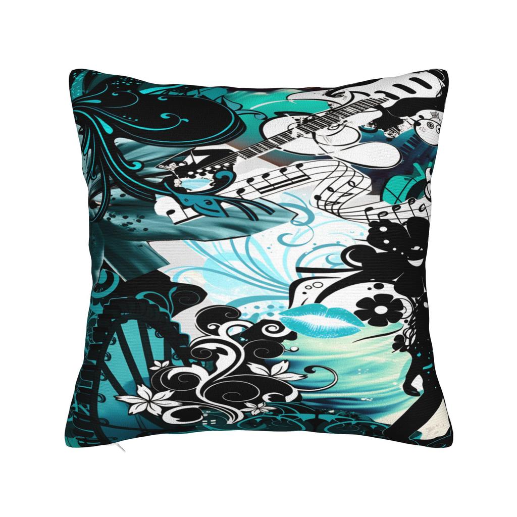 Наволочка с принтом кота в стиле Frutiger Aero Наволочка для стула, дивана, домашнего декора, современные наволочки