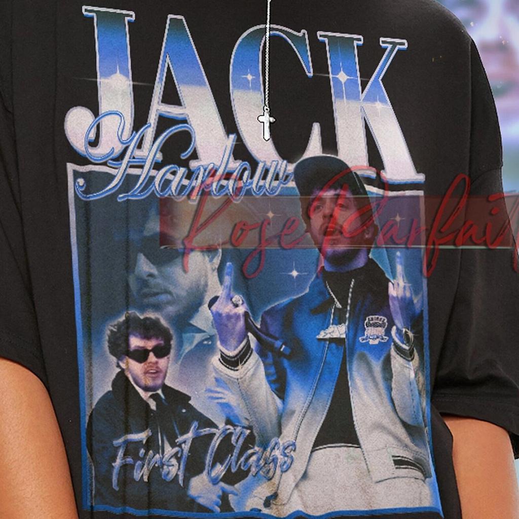 JACK HARLOW First Class, Футболка с тура Harlow, Винтажная лонгслив Jack Harlow